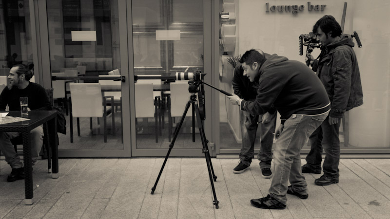 Backstage videoclip Red Crystal