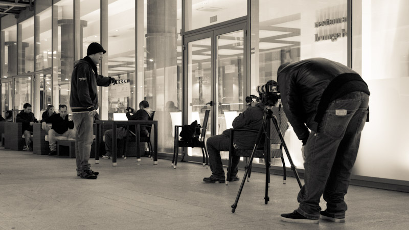 Backstage videoclip Red Crystal