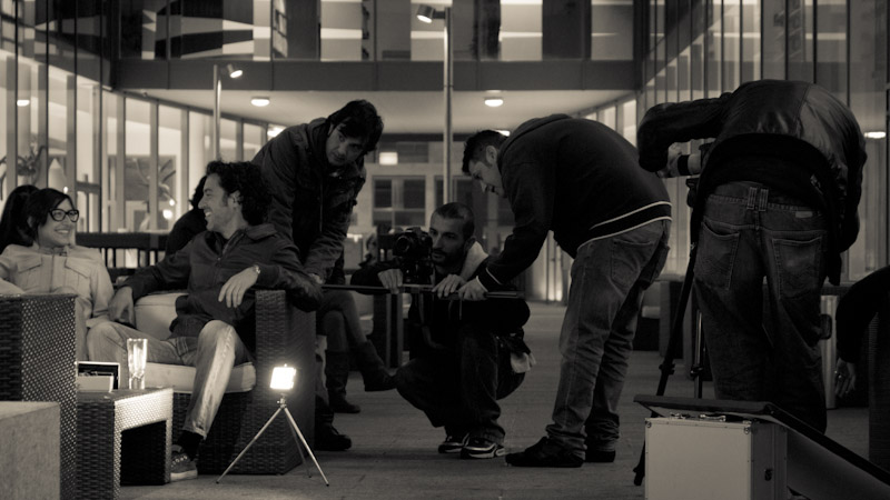 Backstage videoclip Red Crystal