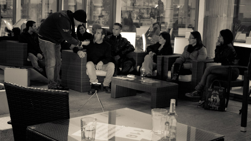 Backstage videoclip Red Crystal