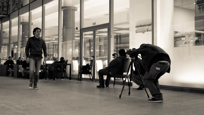 Backstage videoclip Red Crystal