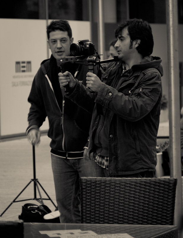 Backstage videoclip Red Crystal