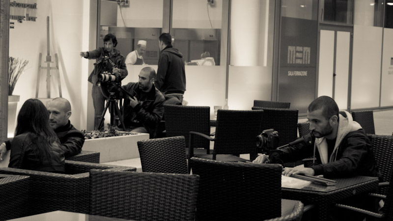 Backstage videoclip Red Crystal