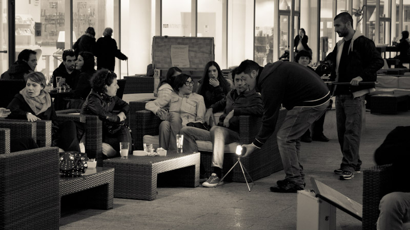 Backstage videoclip Red Crystal