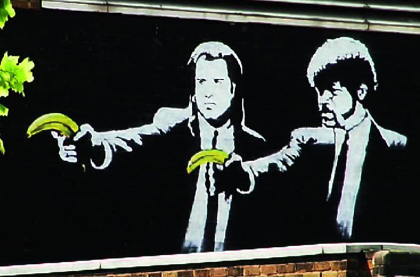 Banksy - Pulp Fiction