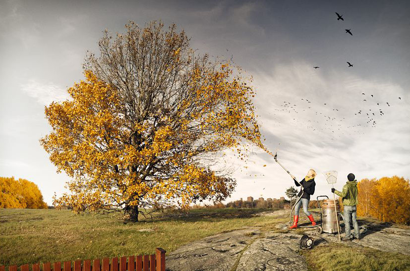 Erik Johansson - Helping fall