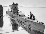 Operazione Pastorius - una foto d'epoca di un U-Boat tedesco
