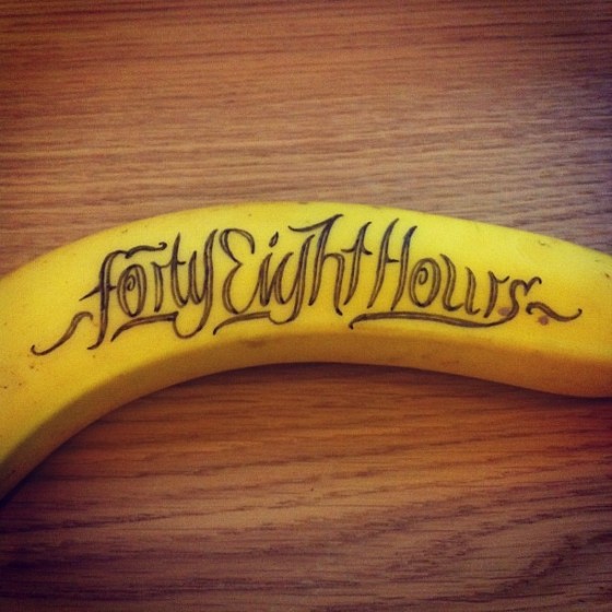 Mat Dolphin - Banana Drawings