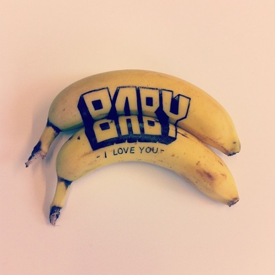 Mat Dolphin - Banana Drawings