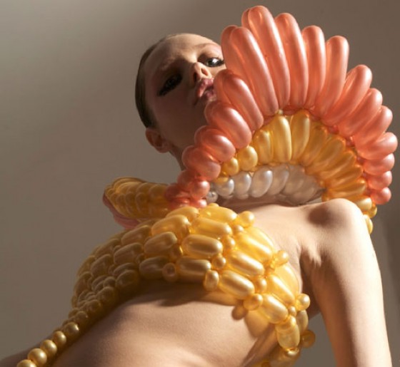 Balloon Dresses by Rie Hosokai