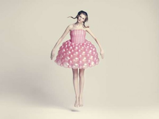 Balloon Dresses by Rie Hosokai