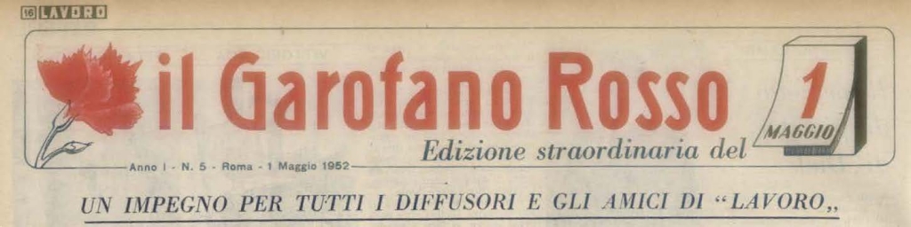 1° Maggio - Festa del lavoro