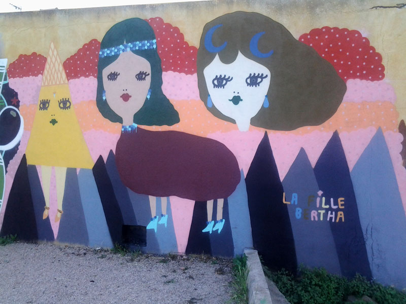 La Fille Bertha - Graffiti