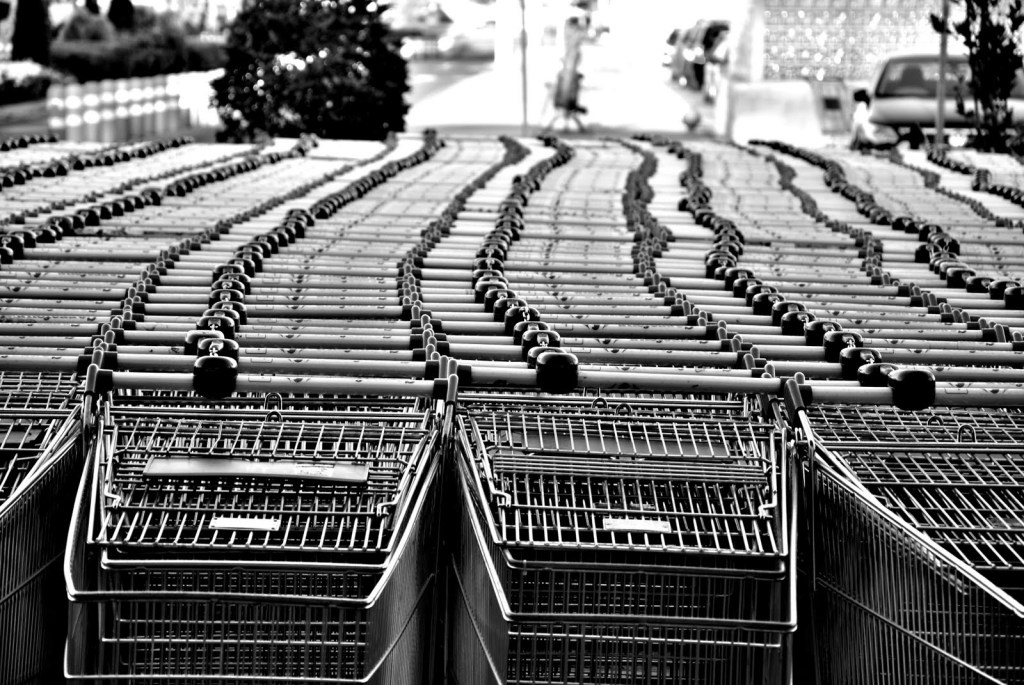 Al centro commerciale