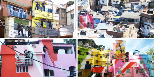 Haas & Hahn - Favela painting