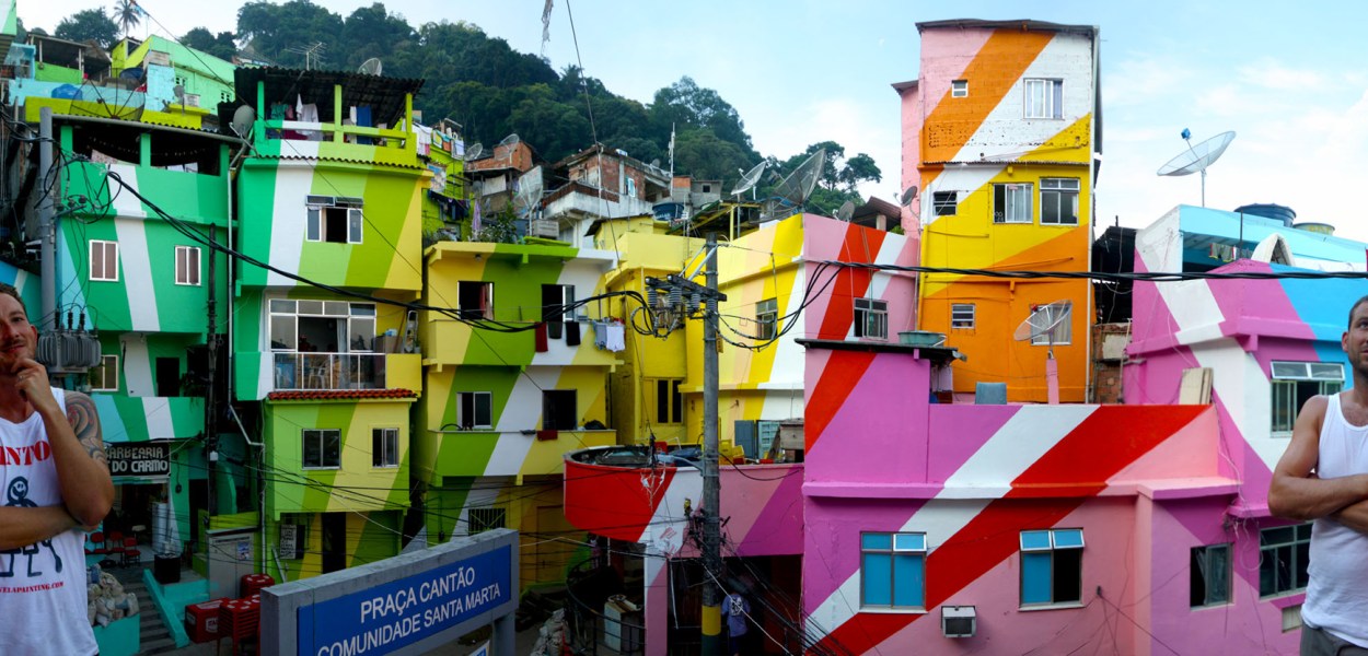Haas & Hahn - Favela painting