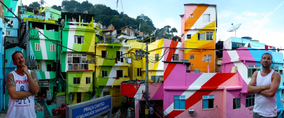 Haas & Hahn - Favela painting