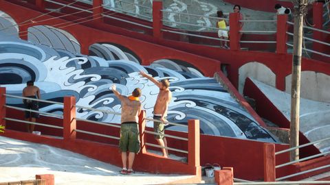 Haas & Hahn - Favela painting