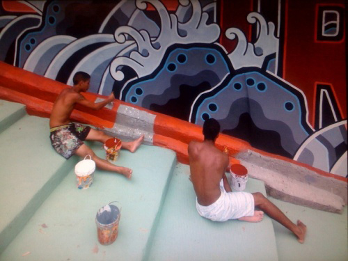 Haas & Hahn - Favela painting