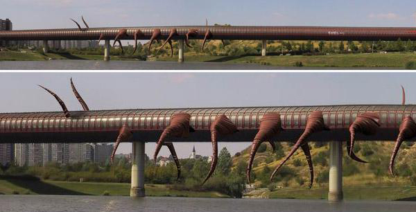 David Cerny - proposta 2 metropolitana