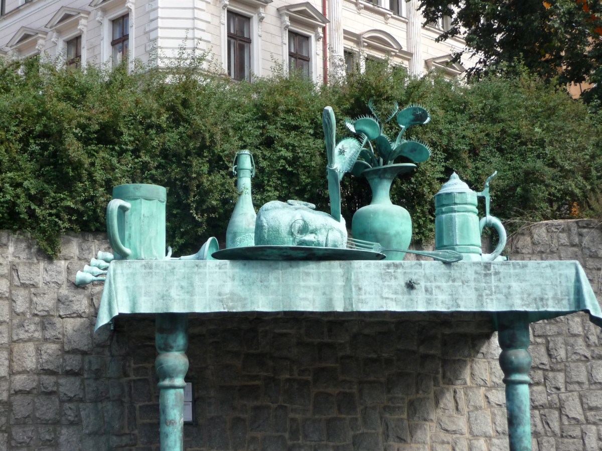 David Cerny - Liberec bus stop