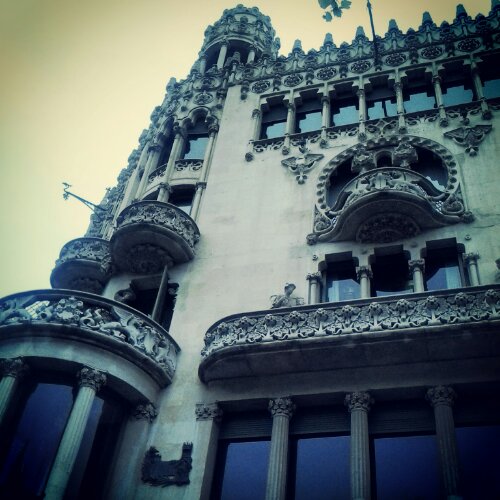 Casa Lleò Morera progettata da Lluís Domènech i Montaner