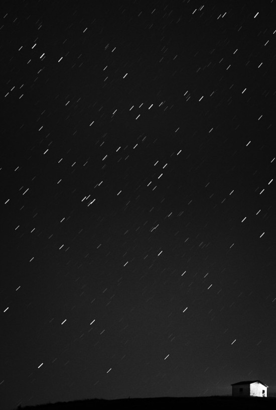 Behind a Little House