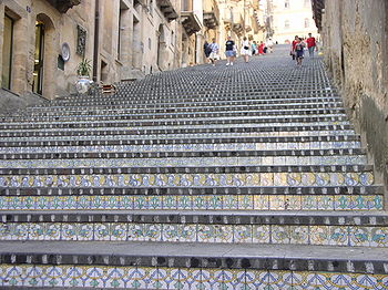 Caltagirone - Scala di Santa Maria del Monte