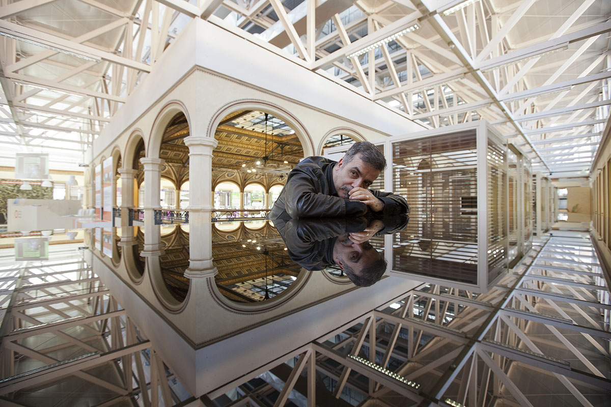 Marcello Fois fotografato da Daniela Zedda - Aldilàdelmare