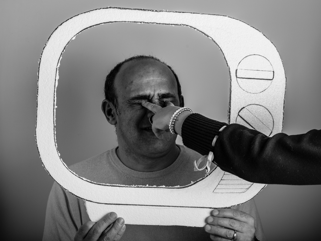 Col nostro sguardo, dalla nostra prospettiva.