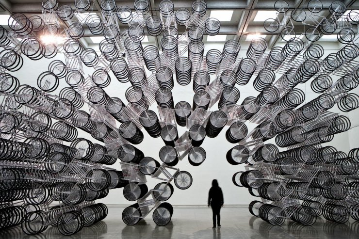 Forever Bicycles di Ai Weiwei