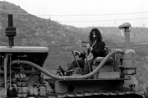 Frank Zappa, 1968. Fotografia di Baron Wolman