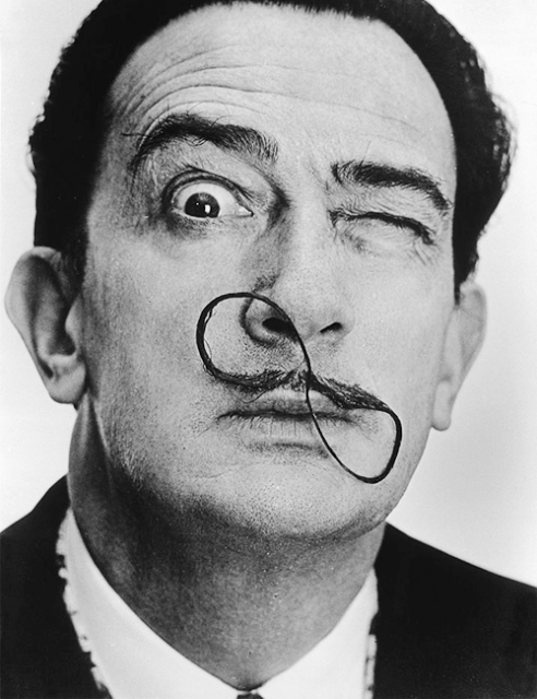 Halsman Dalì - Dali’s Mustache