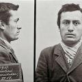 Foto segnaletica di Benito Mussolini, 1903