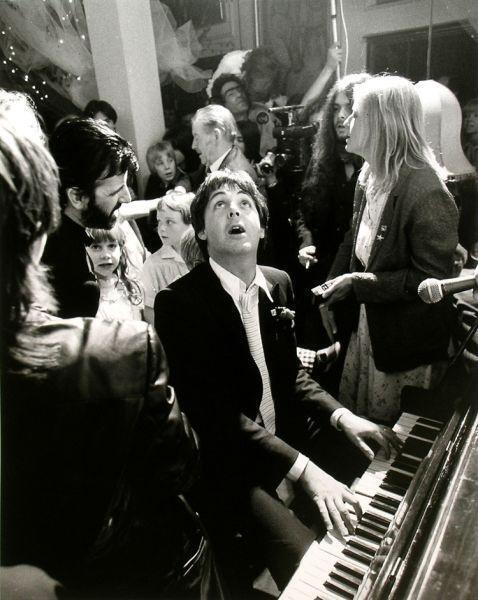 Paul McCartney al matrimonio di Ringo, 1981