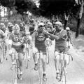Smoking a cigarette while riding the Tour de France – 1920