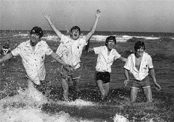 I Beatles, Miami Beach, 1964. Fotografia di Charles Trainor
