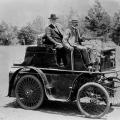 La prima automobile a Los Angeles, 1897. Costruita da J. Philip Erie