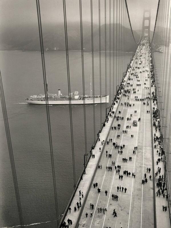Golden Gate Bridge - inaugurazione. 1937