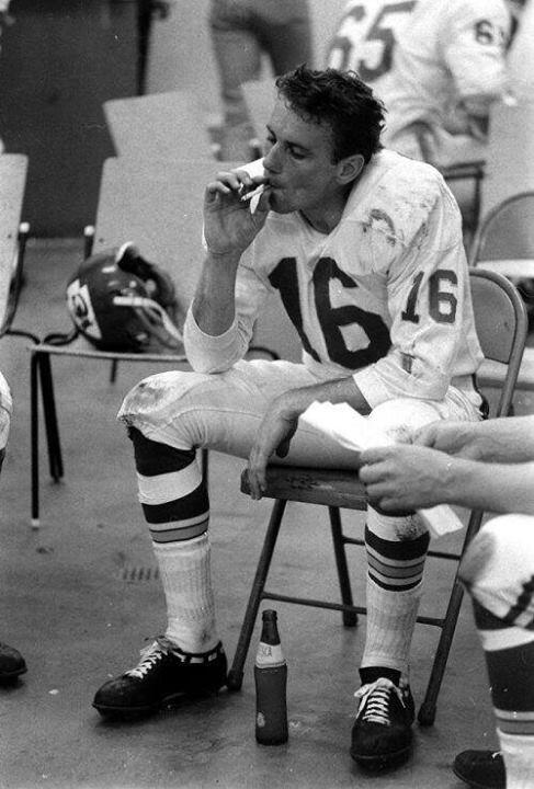 Len Dawsonnello spogliatoio durante il Super Bowl