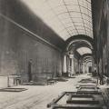 Museo del Louvre . La Grande Galerie abbandonata durante la seconda Guerra Mondiale