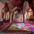 La moschea Nasir al-Mulk in Iran