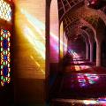 La moschea Nasir al-Mulk in Iran