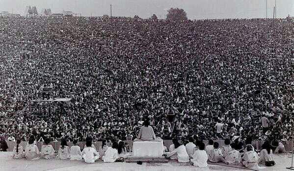 Cerimonia di apertura di Woodstock, 1969
