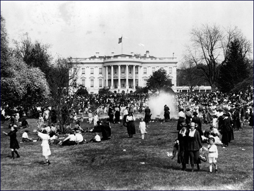 Il rotolamento di uova di Pasqua alla Casa Bianca