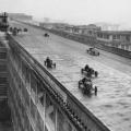 La pista di prova sul tetto sulla fabbrica Fiat di Torino, 1928