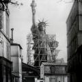 La Statua della Libertà a Parigi 1886, prima che fosse smontata e imballata per il suo viaggio a New York