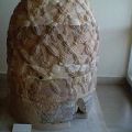 L’Omphalos di origini romane esposto al museo di Delfi