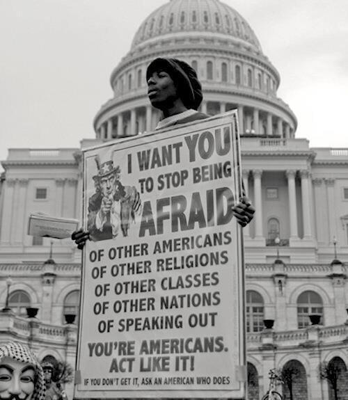 You're Americans. Act like it!