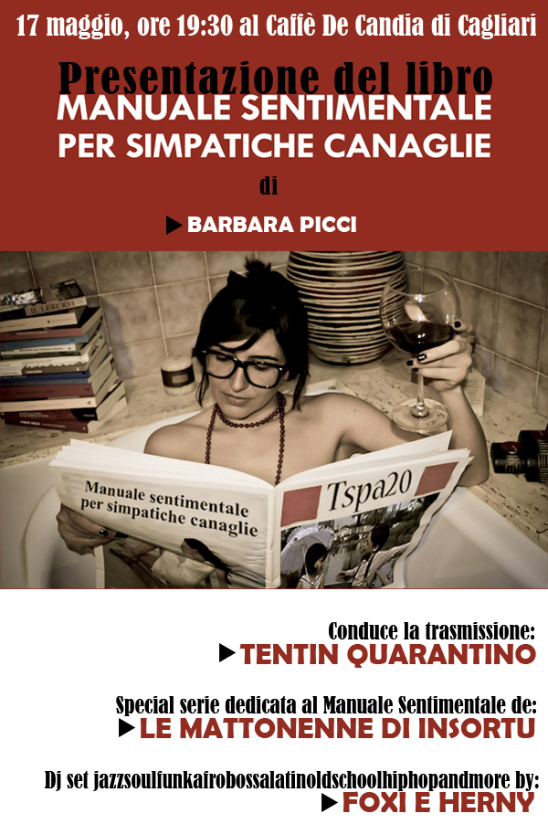 Presentazione del libro Manuale sentimentale per simpatiche canaglie